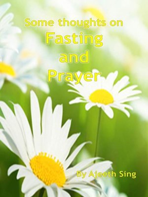 cover image of Some Thoughts On Fasting and Prayer